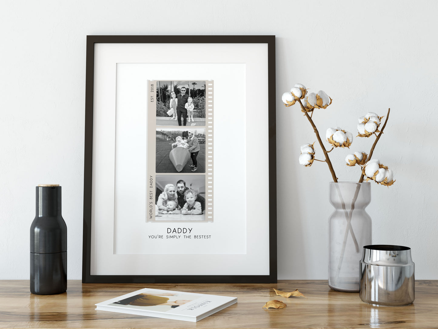 World's Best Dad Father's Day Photo Print