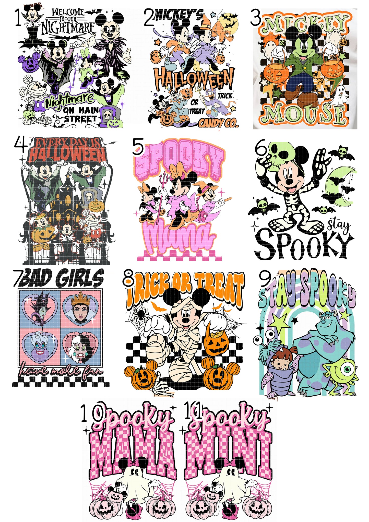 Custom Halloween TShirt Adults