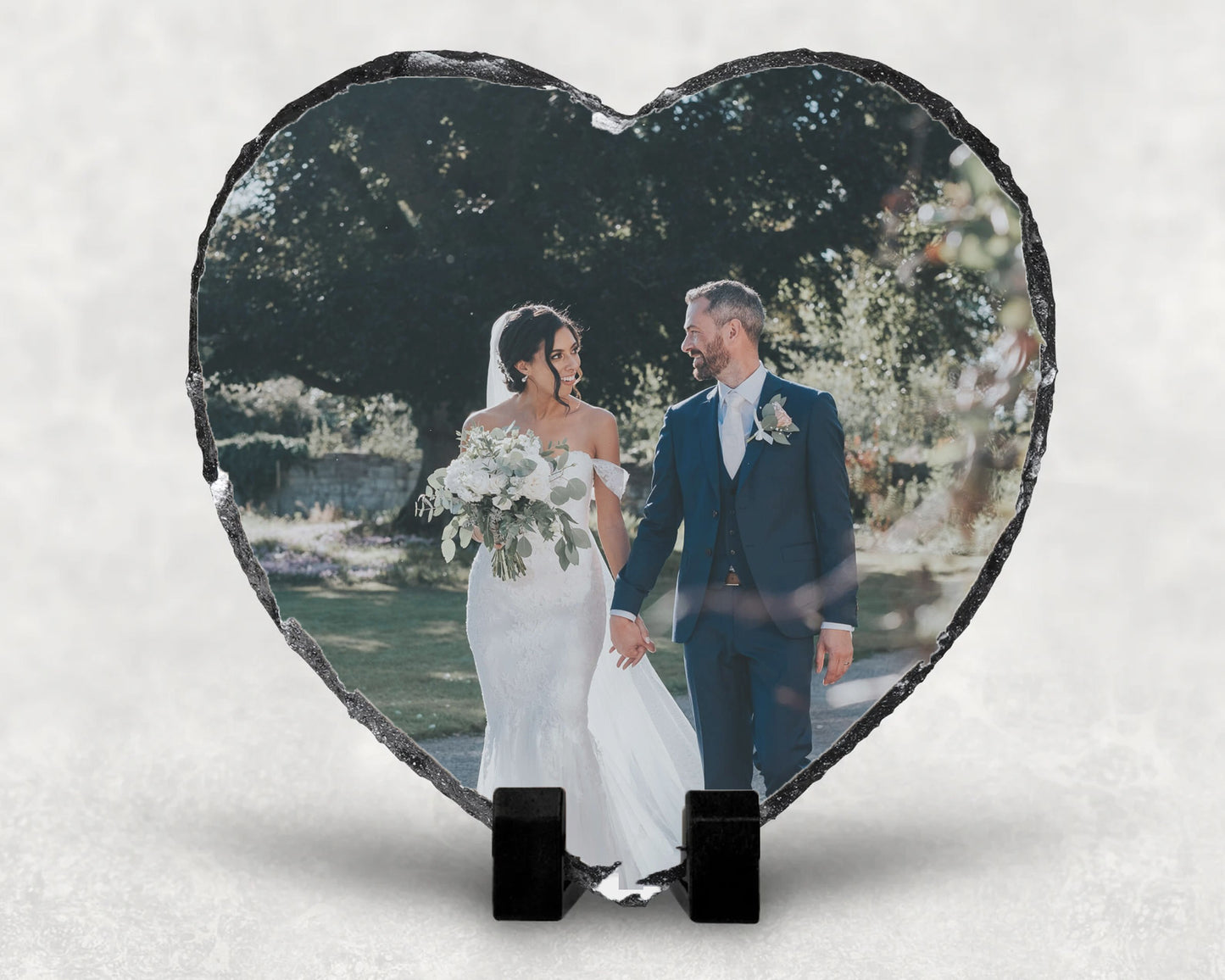 Personalised Valentines Photo Slate