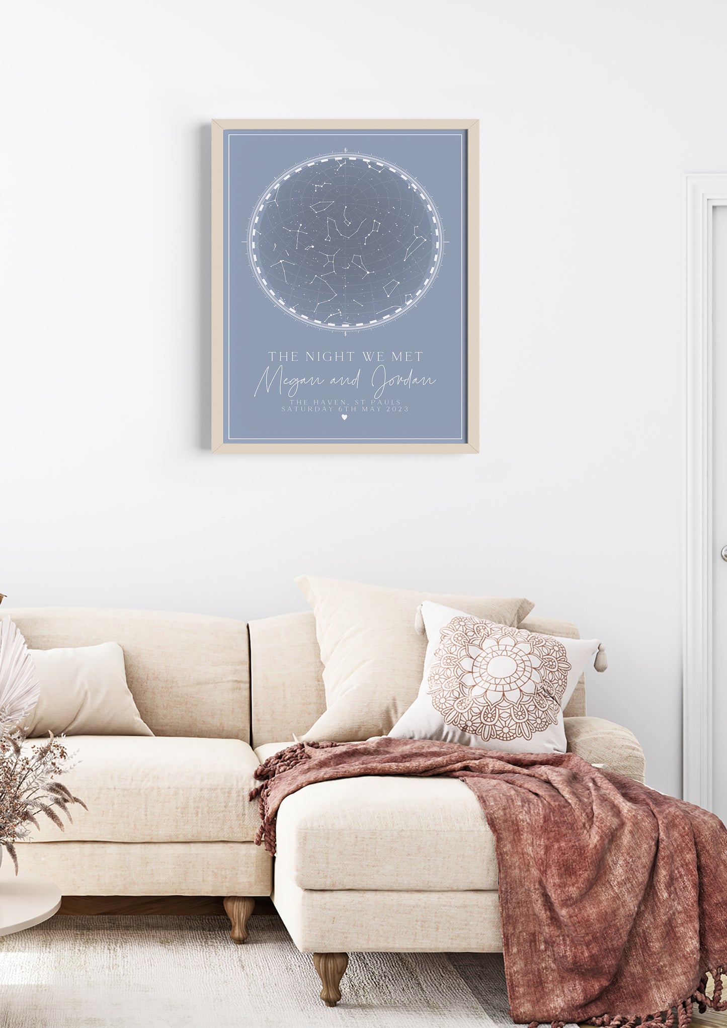 Personalised Night Stars Poster