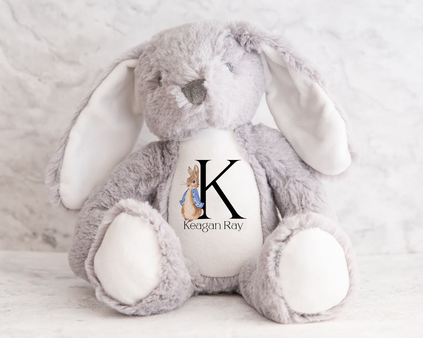 Super Soft Personalised Bunny Teddy Bear - A Cuddly Companion for Every Occasion